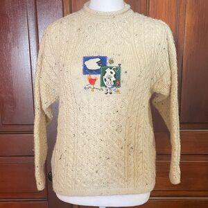 Mac Baaa 100% Pure Wool Made in Scotland Sweater Size 11-12 Years